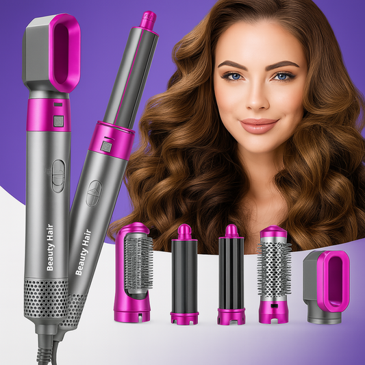 Airwrap Pro ® - Cepillo 5 en 1 Seca, moldea y alisa