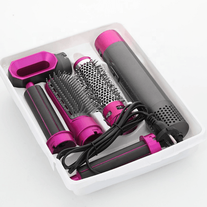 Airwrap Pro ® - Cepillo 5 en 1 Seca, moldea y alisa