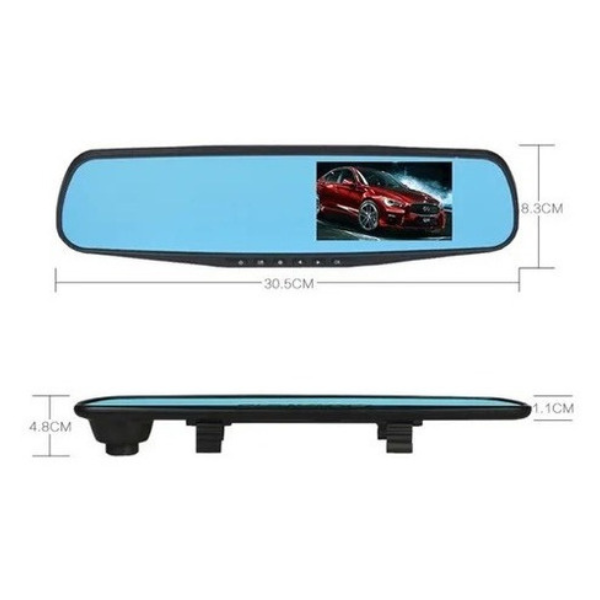 CAMARA PARA CARRO CON PANTALLA Y CAMARA TRASERA 2.0